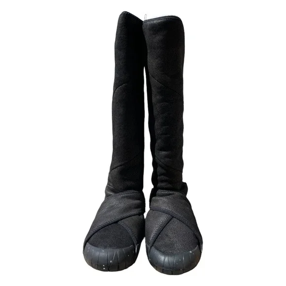 Vibram Furoshiki Shearling‎ High Boots Women's Black Size S (38/39) Size 7 - Picture 2 of 8